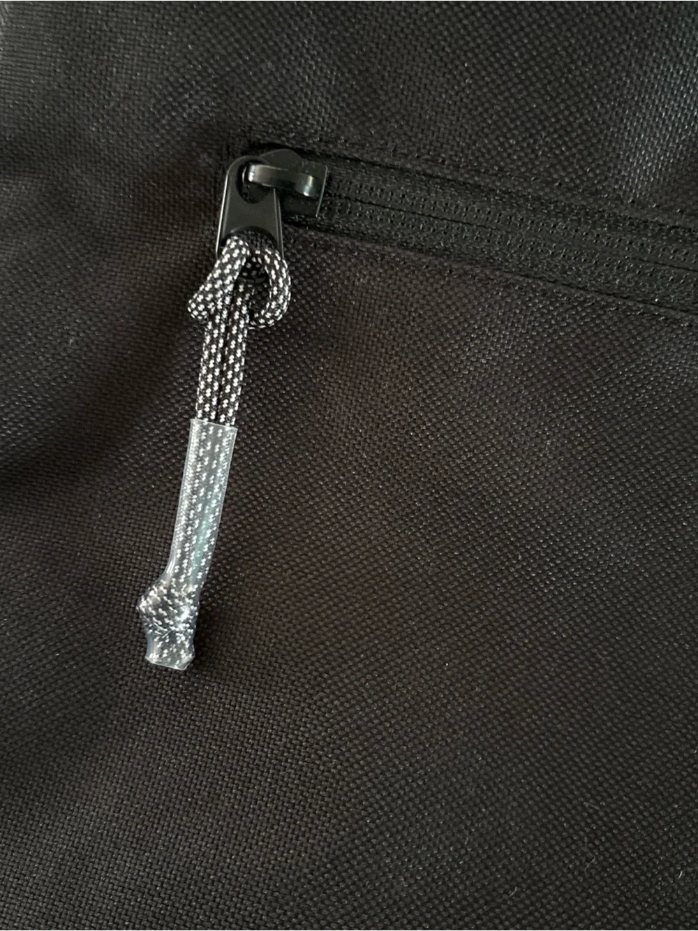 Nike Black and Gray Drawstring Backpack with Reflective Accent